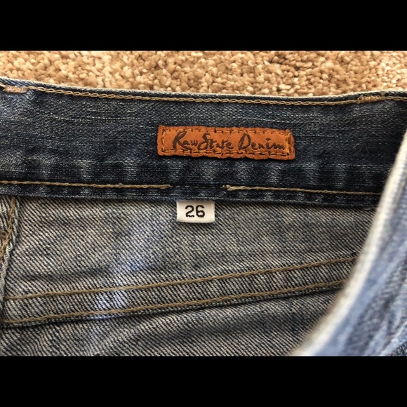 Raw State Denim Jeans Size 26, RARE DISCONTINUED! - Picture 4 of 9